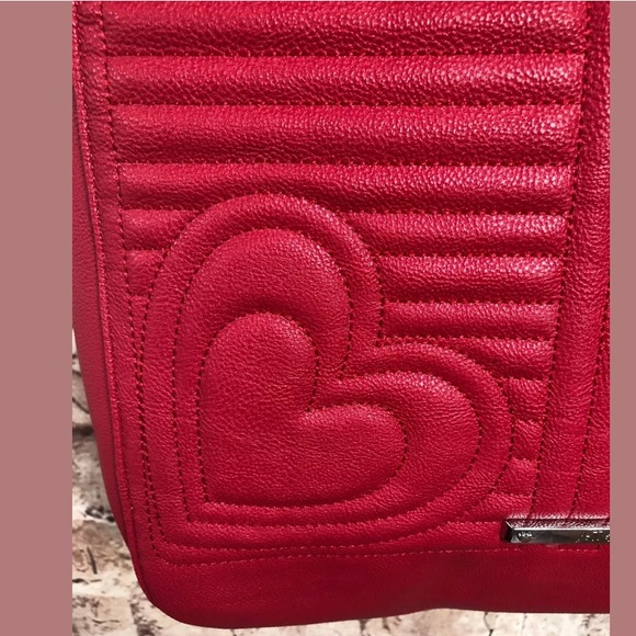 Betsey Johnson Quilted Heart Tote  Valentine’s Day - Picture 7 of 8